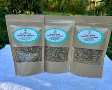 Load image into Gallery viewer, Singer’s Zinger Tea in kraft bag | Handmade herbal blend for throat care
