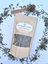 Load image into Gallery viewer, Tulsi Holy Basil and Lemongrass loose leaf herbal tea made with homegrown and ethically sourced herbs, handcrafted in small batches on an Appalachian homestead.
