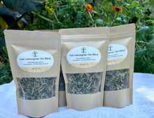 Load image into Gallery viewer, Small-batch Tulsi Lemongrass Tea | Hand-blended herbal wellness tea from Appalachian homestead

