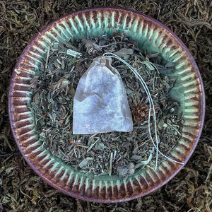 Eclipse Tea ~ Stress Relief Organic Herbal Tea Bags for Relaxation + Nervous System Support with Calendula, Passion Flower, Ashwagandha and Hawthorn