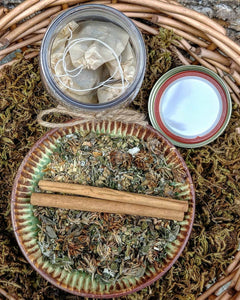 Moon Goddess ~ PMS Period Cramps + Menstrual Relief Herbal Tea Bags for Women, Menstruation and Feminine Care, Moon Goddess Period Tea